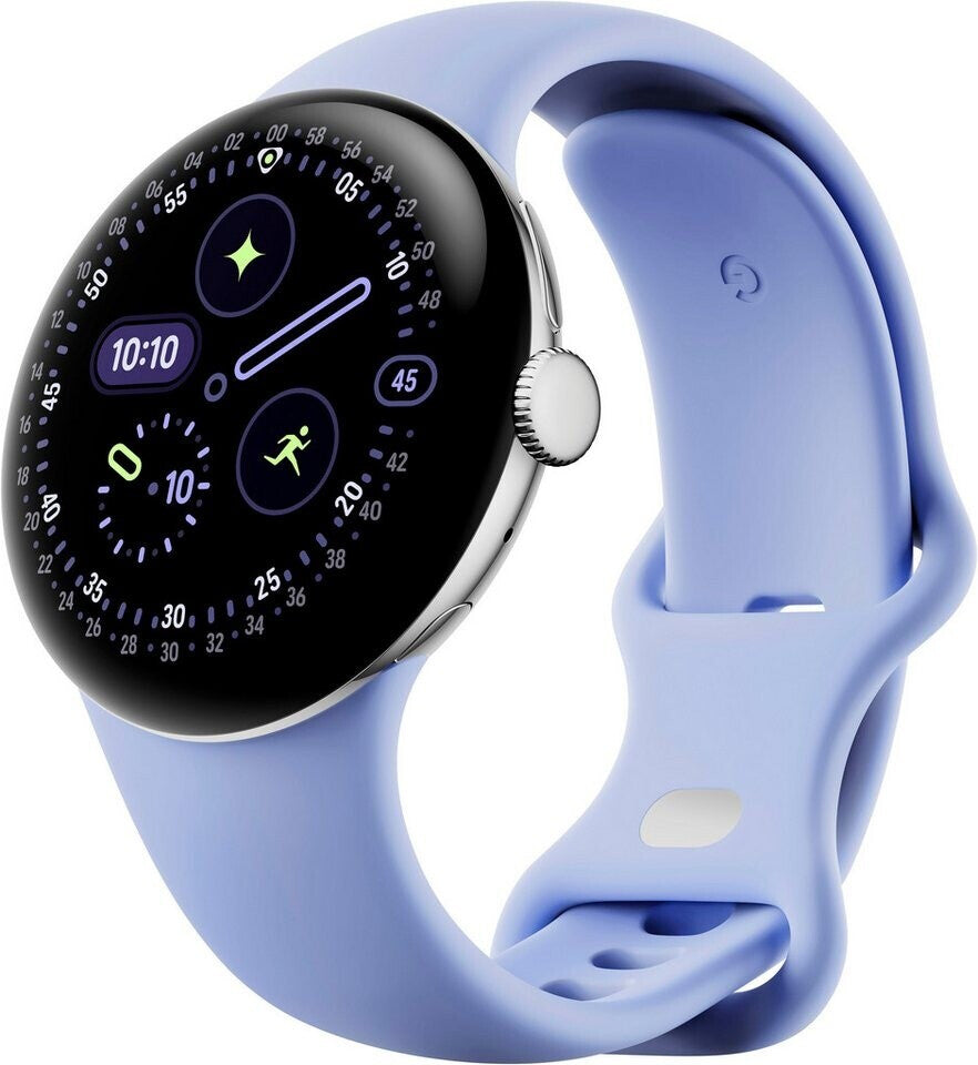 Google Pixel Watch 4 41mm Bluetooth Polished Silver/Iris