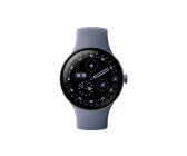 Android Smartwatch, Gehäusefarbe blau, Armbandfarbe blau, GPS, Unisex, Android kompatibel, Aluminium Gehäuse, Fluorelastomer Armband, AMOLED Display