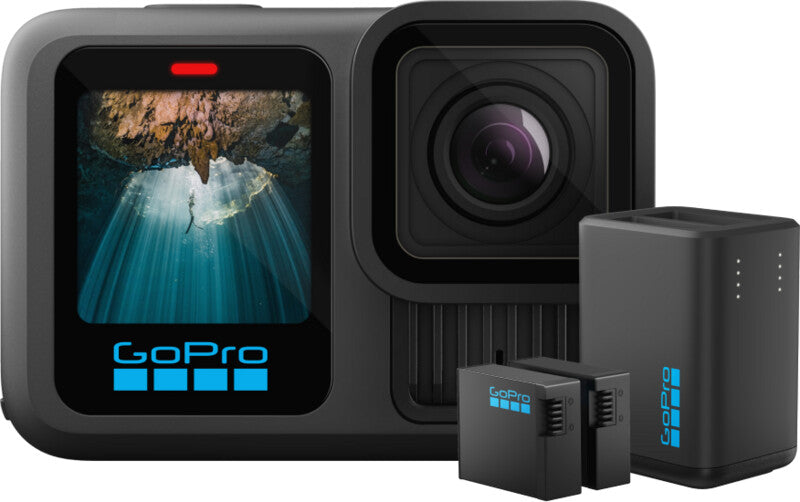 GoPro HERO13 Black + Dual Charger + 2x Enduro Battery