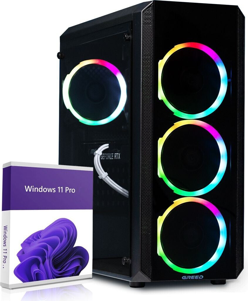 GREED MK2 Pro - PC Gaming Haut de Gamme - i7 12700F - RTX 5070 12 Go – 32 Go DDR4 - SSD 1 To - RVB
