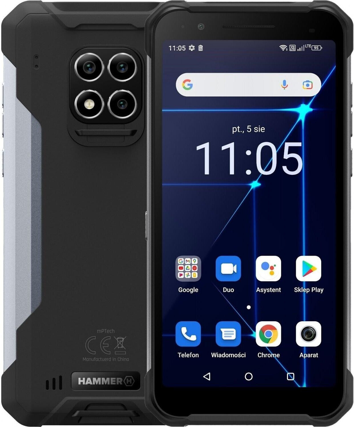 Hammer Construction 6GB/128GB Black