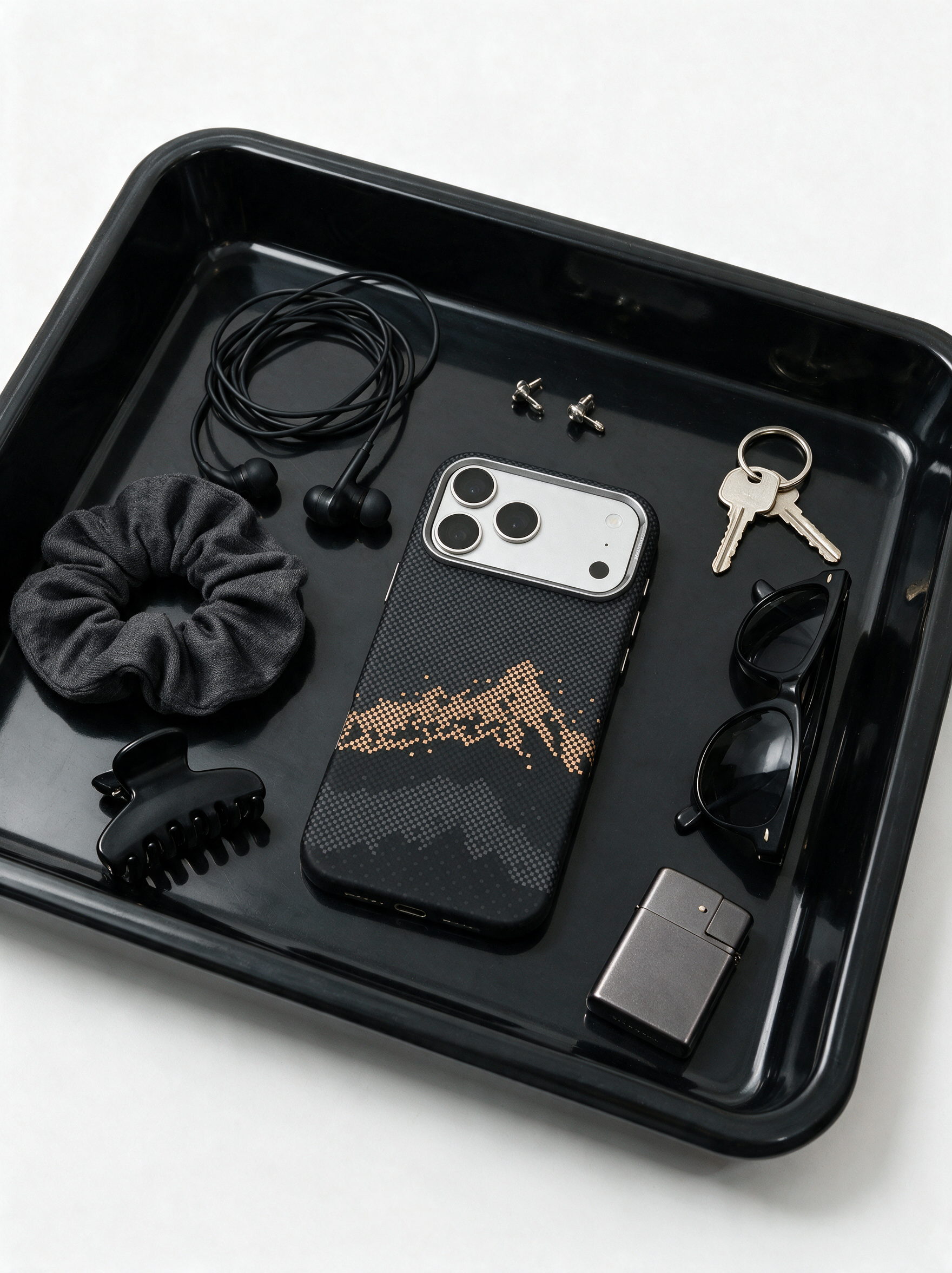 Rixus Alpine Ultra Slim Hülle mit MagSafe in Galaxy Black – STARPHONE Aachen