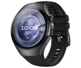 Fitness-Tracker, Gehäusefarbe schwarz, Armbandfarbe schwarz, 1,5 Zoll, GPS, iOS kompatibel, Android kompatibel, Edelstahl Gehäuse, Fluorelastomer Armband, AMOLED Display