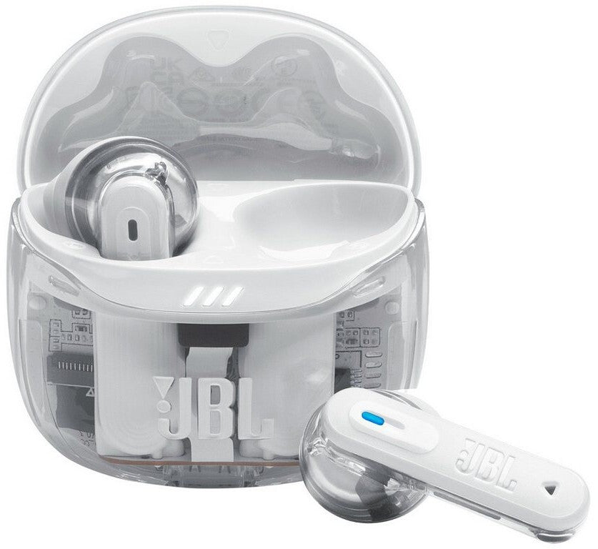 JBL Tune Flex 2 Ghost Edition White