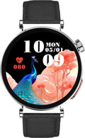 Knauermann Neo 2 (2025) rond argent cuir noir