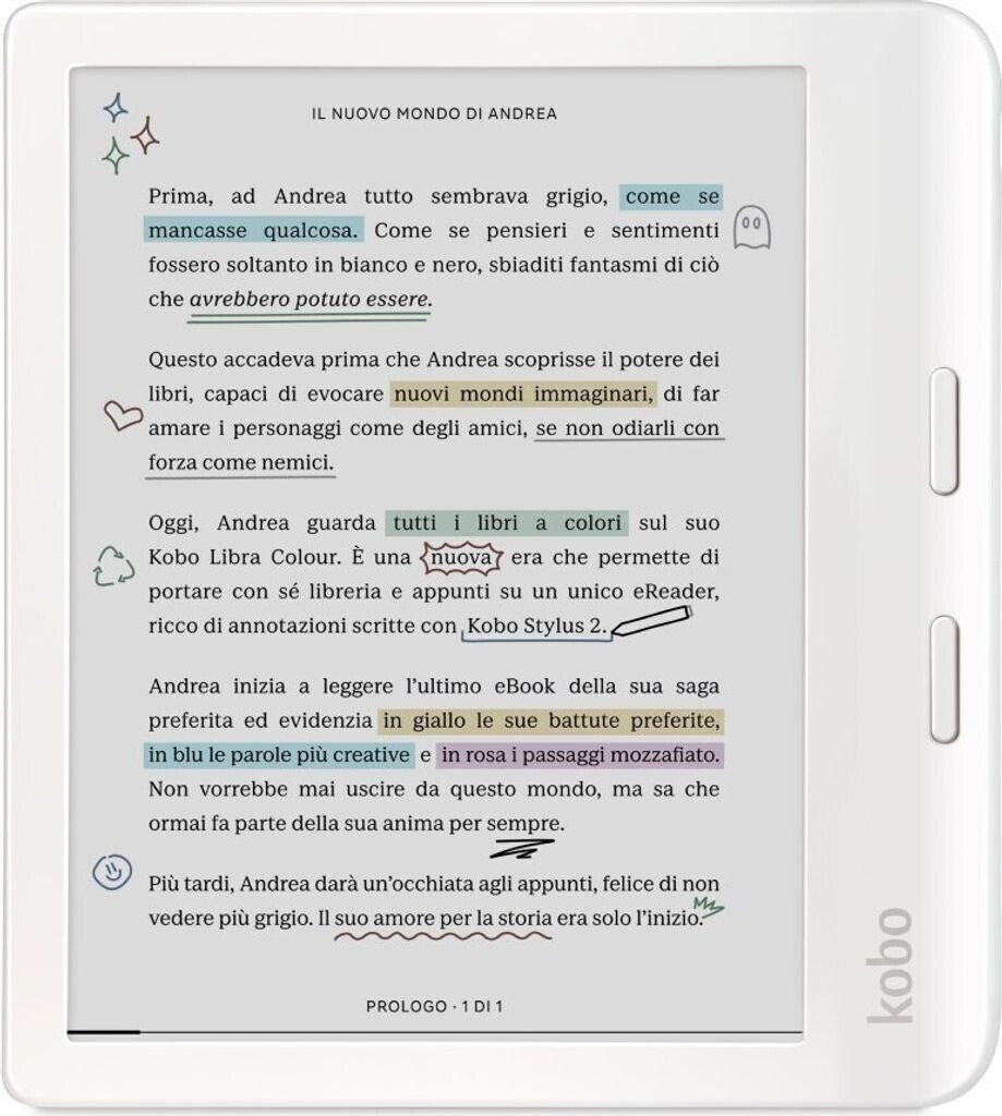 Kobo Libra Colour weiß