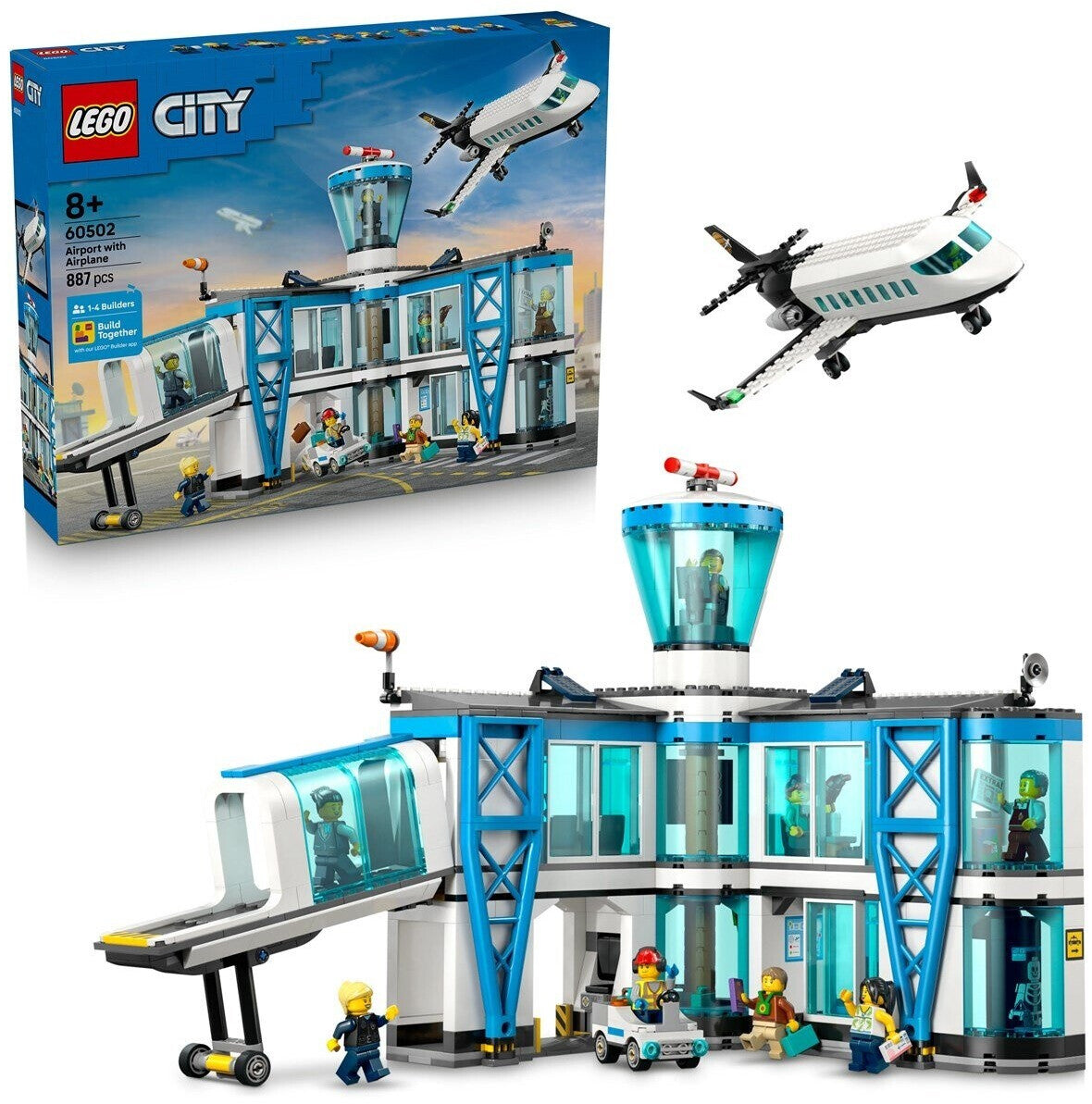 LEGO City - Flughafen mit Flugzeug (60502)