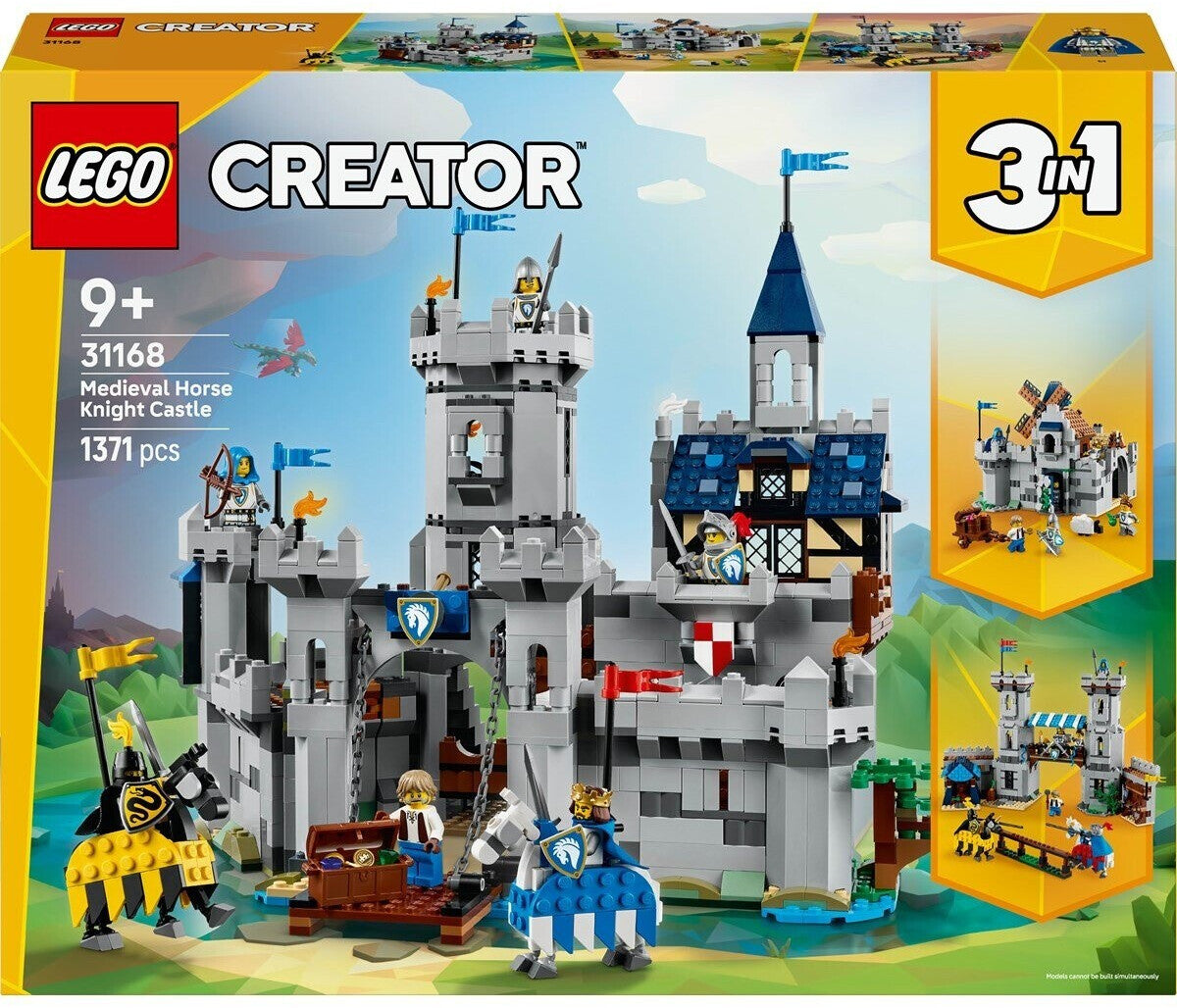 LEGO Creator 3-in-1 - Ritterburg im Mittelalter (31168)