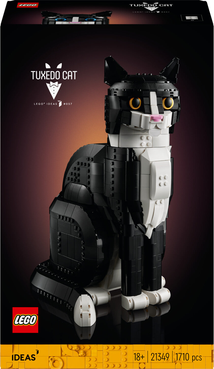 LEGO Ideas - Schwarz-weiße Katze (21349)