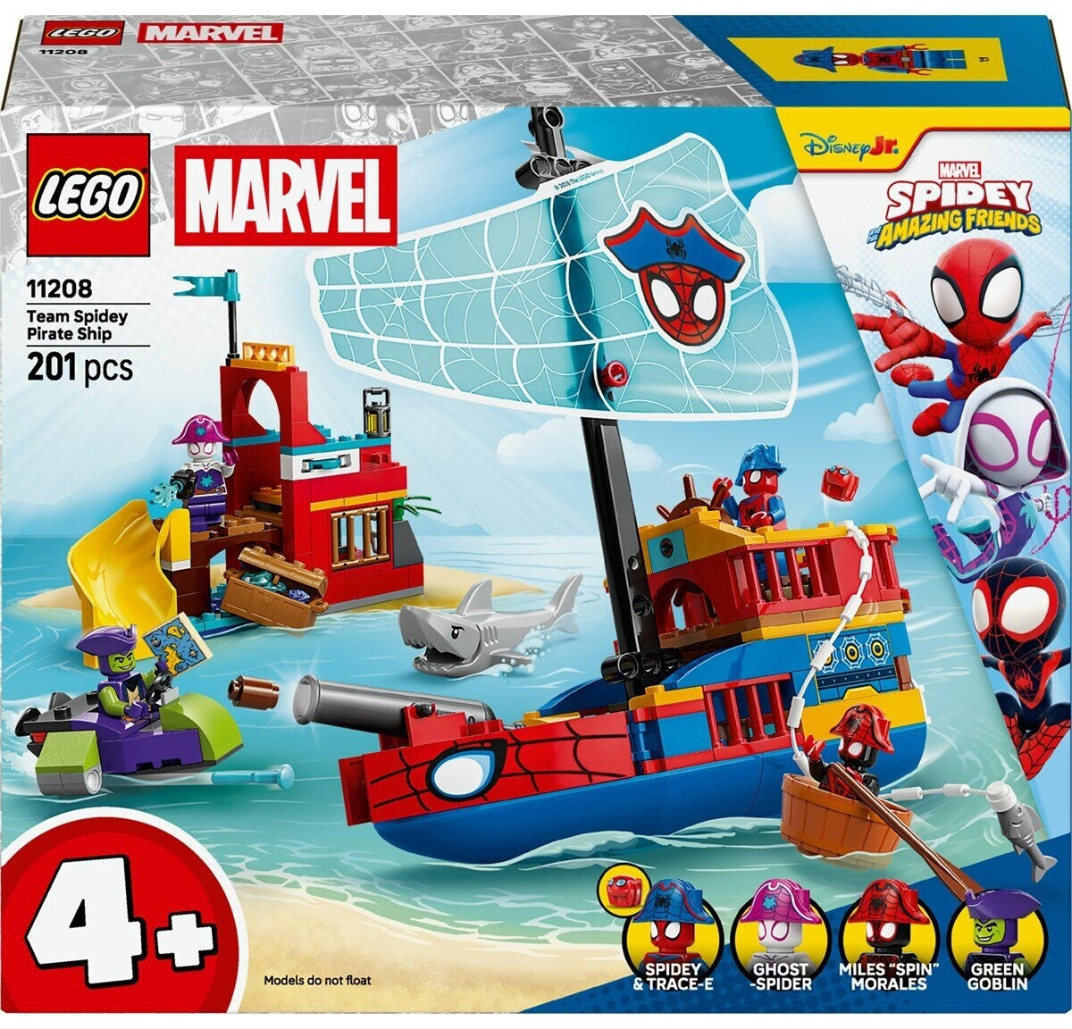 LEGO Marvel - Das Piratenschiff des Spidey-Teams (11208)
