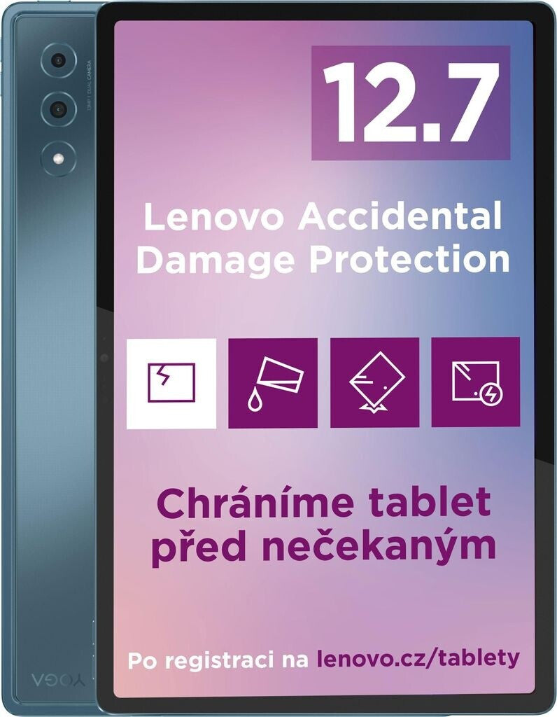 Lenovo Yoga Tab Plus Zaeg0039cz 12.7" Snapdragon 8 Gen 3 16GB 256GB