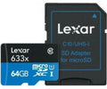 Lexar MicroSD with adapter 64GB [933056]