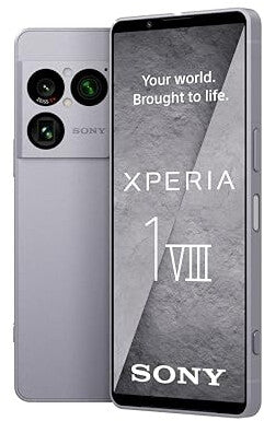 Sony Xperia 1 VIII 256GB Iolith-Silber
