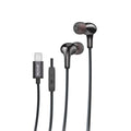 Rixus Lightning In-Ear Wired Headphones - Black