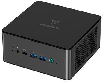 MINISFORUM Mini-PC    AMD Ryzen 9 8945HS 8 cœurs   32 Go DDR5  1 000 Go SSD M.2  AMD Radeon 780M mémoire partagée   Microsoft Windows 11 Professionnel
