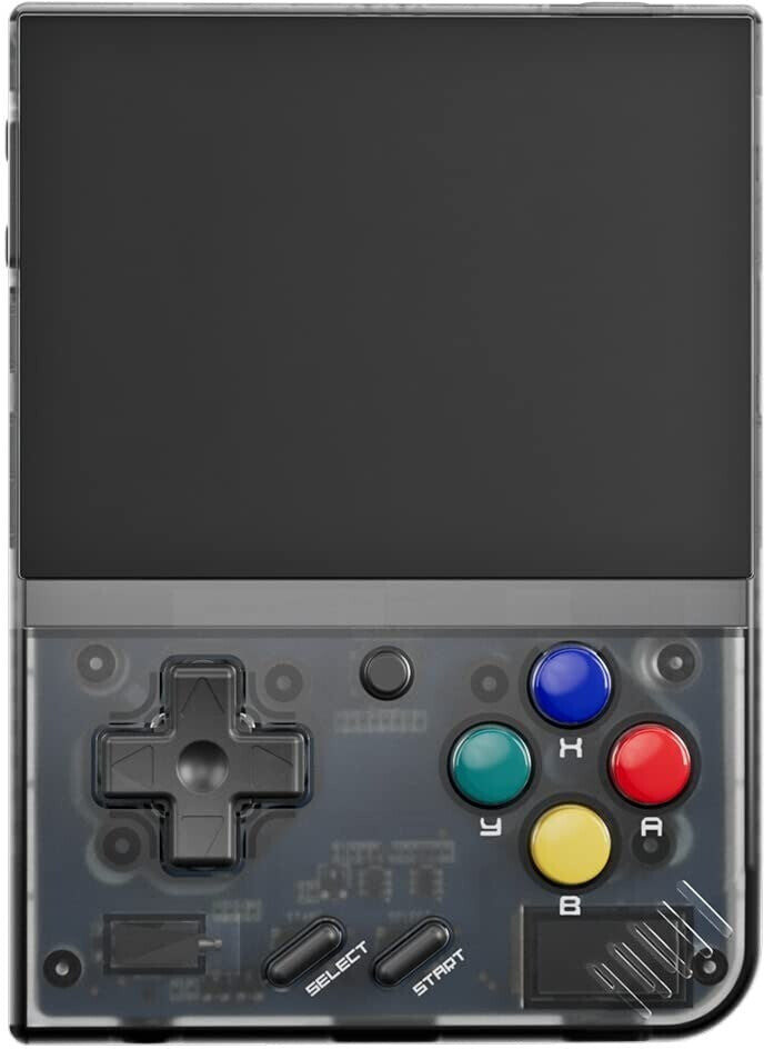 Miyoo Mini Plus transparent black