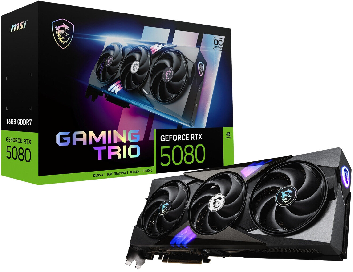 MSI GeForce RTX 5080 Gaming Trio OC