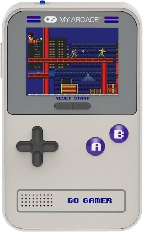 Ma console My Arcade Go Gamer Classic grise/violette
