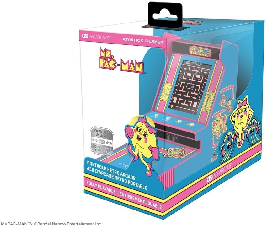 Manette de jeu d'arcade Ms. Pac-Man