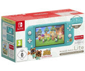 Nintendo Switch Lite türkis inkl. Animal Crossing: New Horizons Timmy & Tommy Aloha Edition + 12 Monate Switch Online