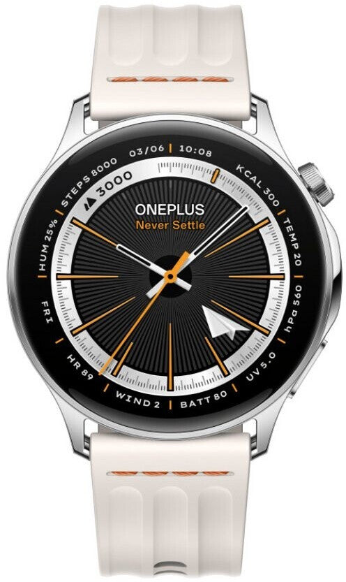OnePlus Watch Lite acier argenté