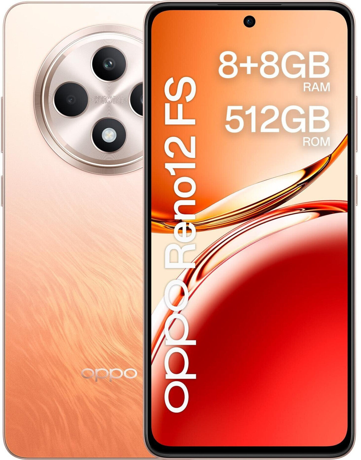 OPPO Reno12 FS 4G 512 Go Orange Ambre