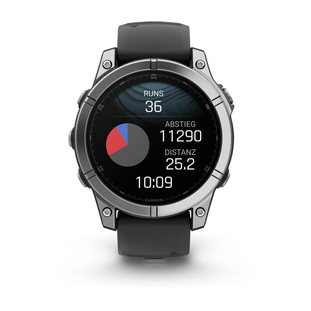 Garmin fenix® E Schwarz/Silber