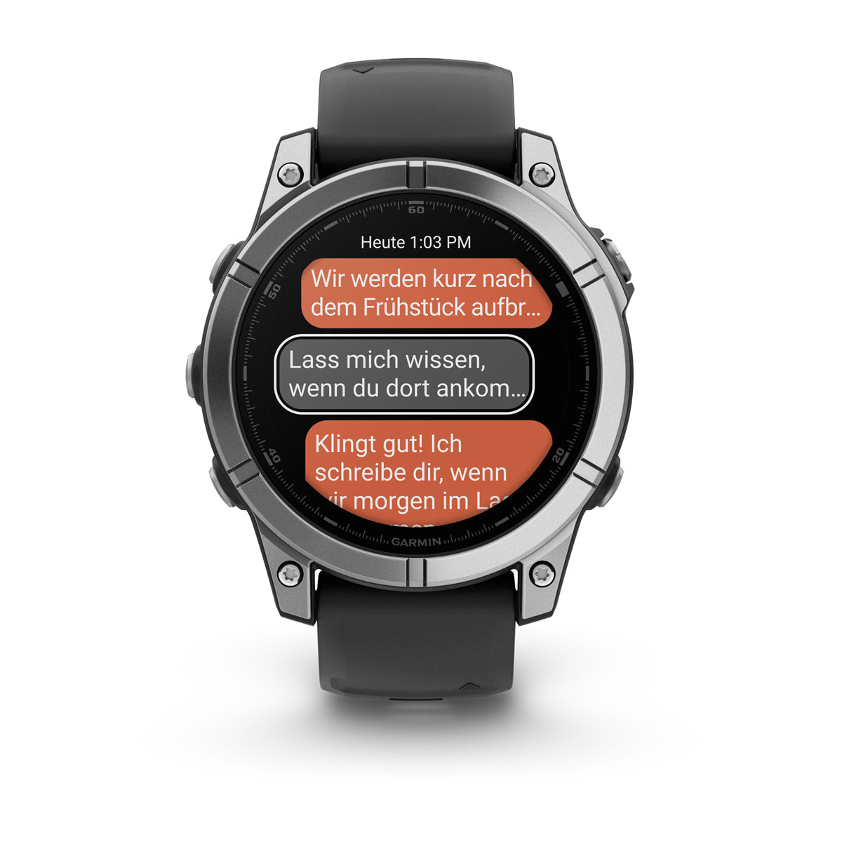 Garmin fenix® E Schwarz/Silber