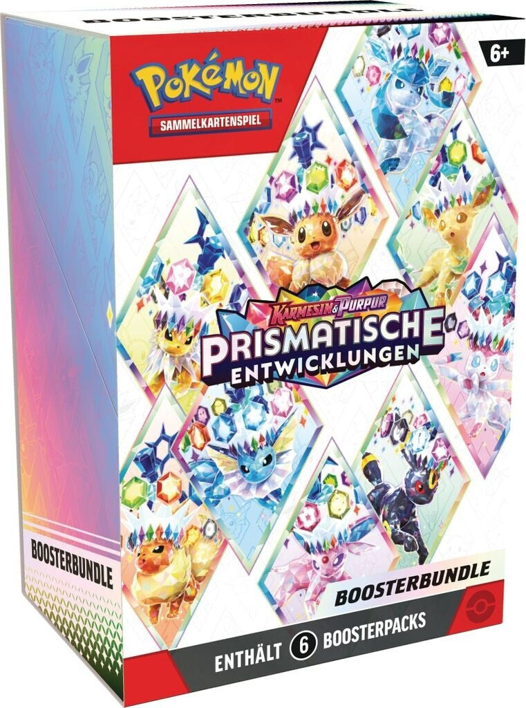 Pokémon Karmesin & Purpur - Prismatische Entwicklungen Boosterbundle (DE)