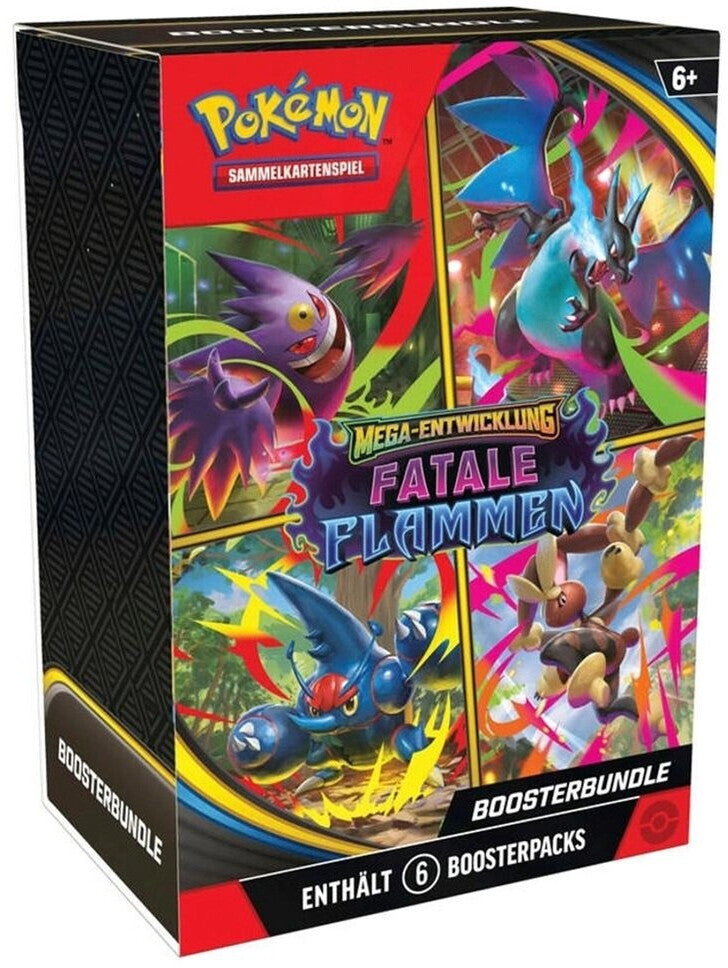 Pokémon Mega-Entwicklung: Fatale Flammen Boosterbundle (DE)