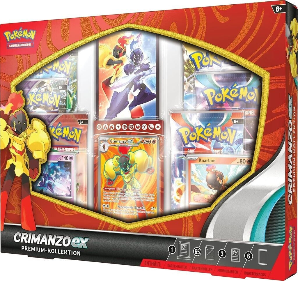 Pokémon Premium-Kollektion Crimanzo-ex (DE)