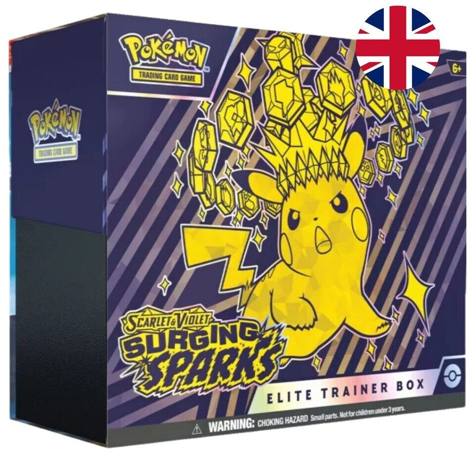 Pokémon Scarlet & Violet Surging Sparks Elite Trainer Box (EN)
