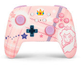 PowerA Nintendo Switch Enhanced Wireless Controller (Super Mario Princess Peach Plaid)