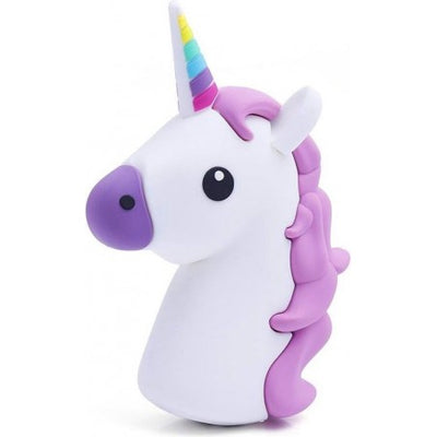 Pink Unicorn Emoji Power Bank 2200 mAh