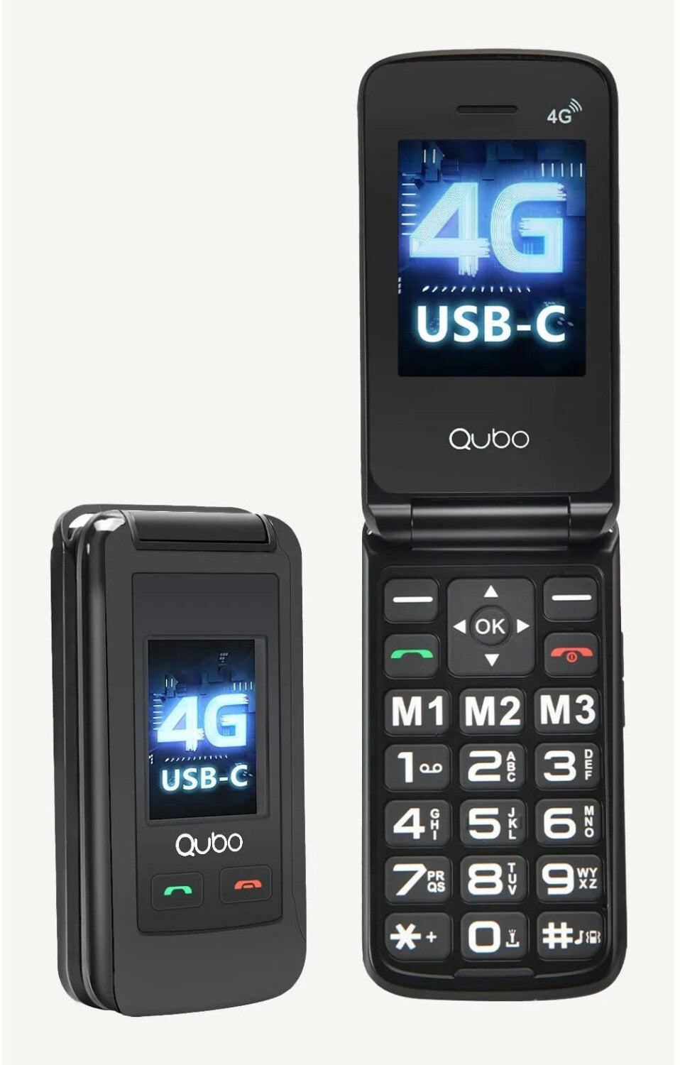Qubo X-247 4G black/blue