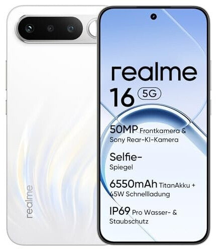 Realme 16 6GB 256GB White