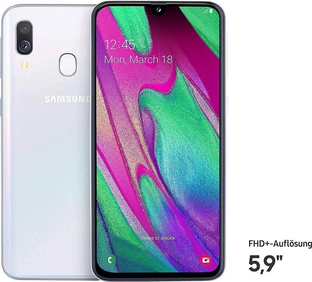 Samsung Galaxy A40 white