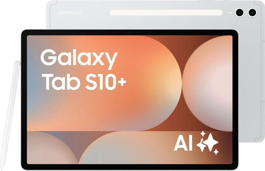 Samsung Galaxy Tab S10 256GB Wifi Silver 12.4" MediaTek Dimensity 9300+ 12GB ARM Immortalis-G720 MC12