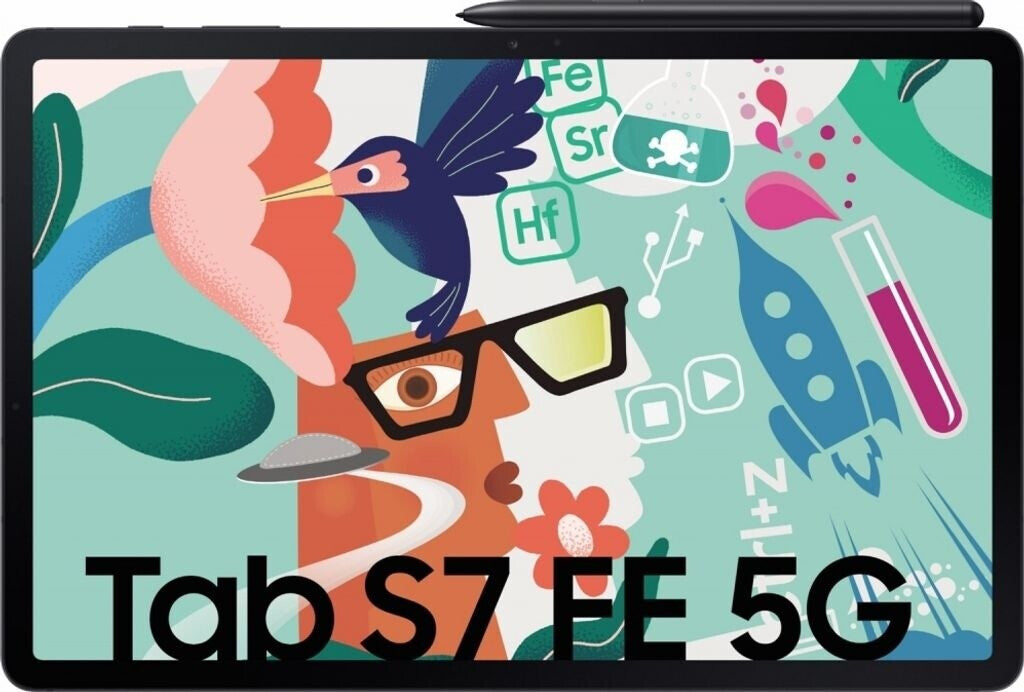 Samsung Galaxy Tab S7 FE 64GB 5G Black EU 12.4" Snapdragon 750G 4GB