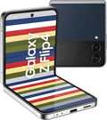 Samsung Galaxy Z Flip4 256 Go Bespoke Edition Argent/Bleu Marine/Bleu Marine