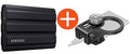 Samsung Portable SSD T7 Shield 2TB schwarz + SmallRig Halterung MagSafe