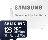 Samsung PRO Ultimate microSD (2023) 256GB (MB-MY256SA/WW) + SD-Adapter
