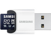 Samsung PRO Ultimate microSD (2023) 512GB (MB-MY512SB/WW) + USB-Adapter