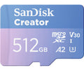 SanDisk Creator microSDXC 512GB