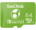 SanDisk microSDXC for Nintendo Switch 64GB Yoshi Edition