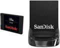 SanDisk Ultra 3D 2TB + Ultra Fit 128GB