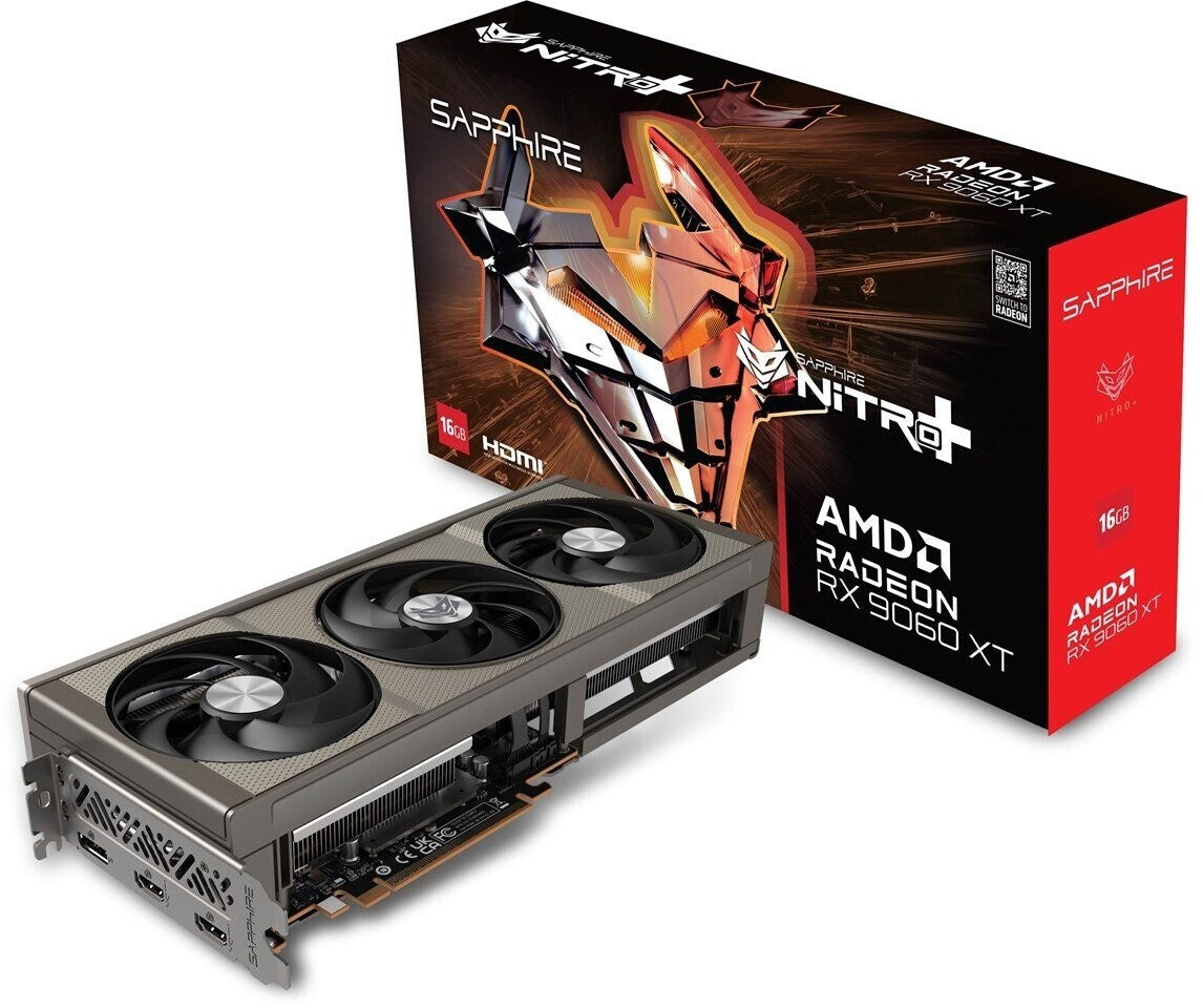 Sapphire Radeon RX 9060 XT Nitro+ 16G