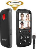 Téléphone portable d'urgence 5 touches Simvalley Mobile RX-800