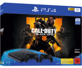 Sony PlayStation 4 (PS4) Slim 1TB + Call of Duty: Black Ops 4 + 2 Controller