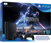 Sony PlayStation 4 (PS4) Slim 1TB + Star Wars: Battlefront 2 + 2 Controller